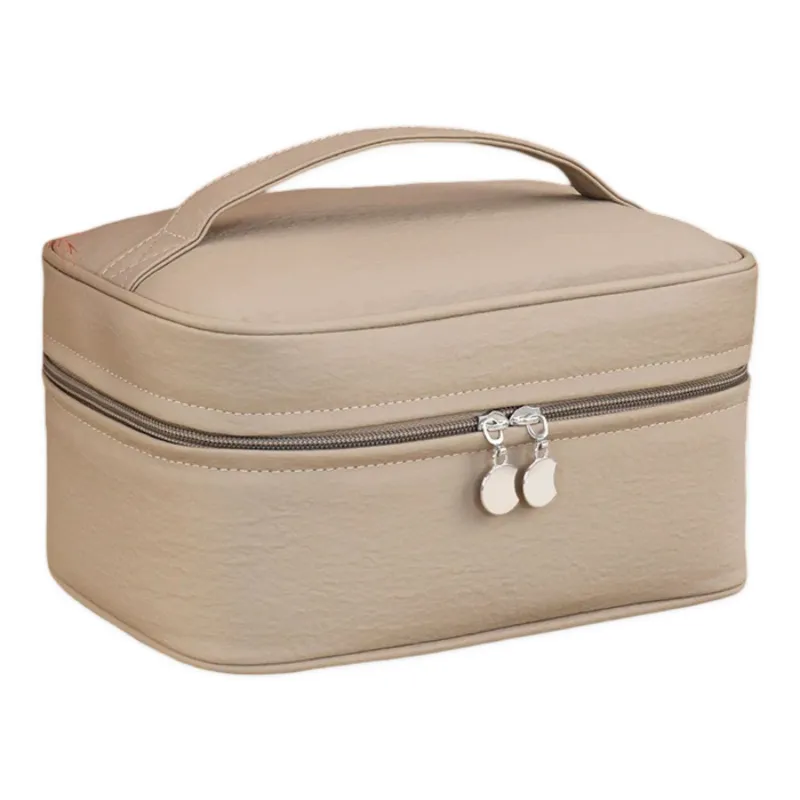 Travel Makeup Organizer Case with Removable Cosmetic Pouch Waterproof Storage Bag Set made by Anna-Kaci