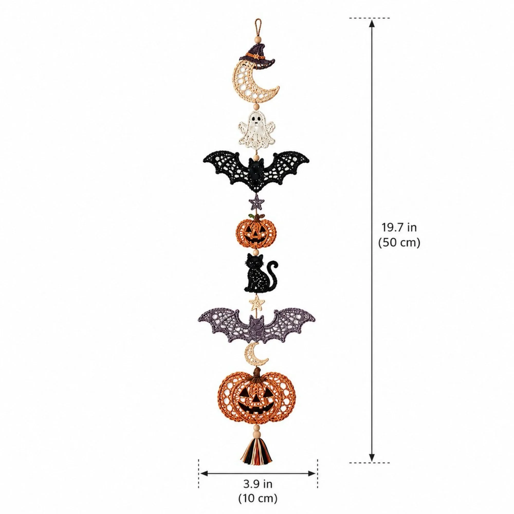 Halloween Crochet Hanging Ornament DIY Craft Kit sold by Anna-Kaci product image thumbnail 4