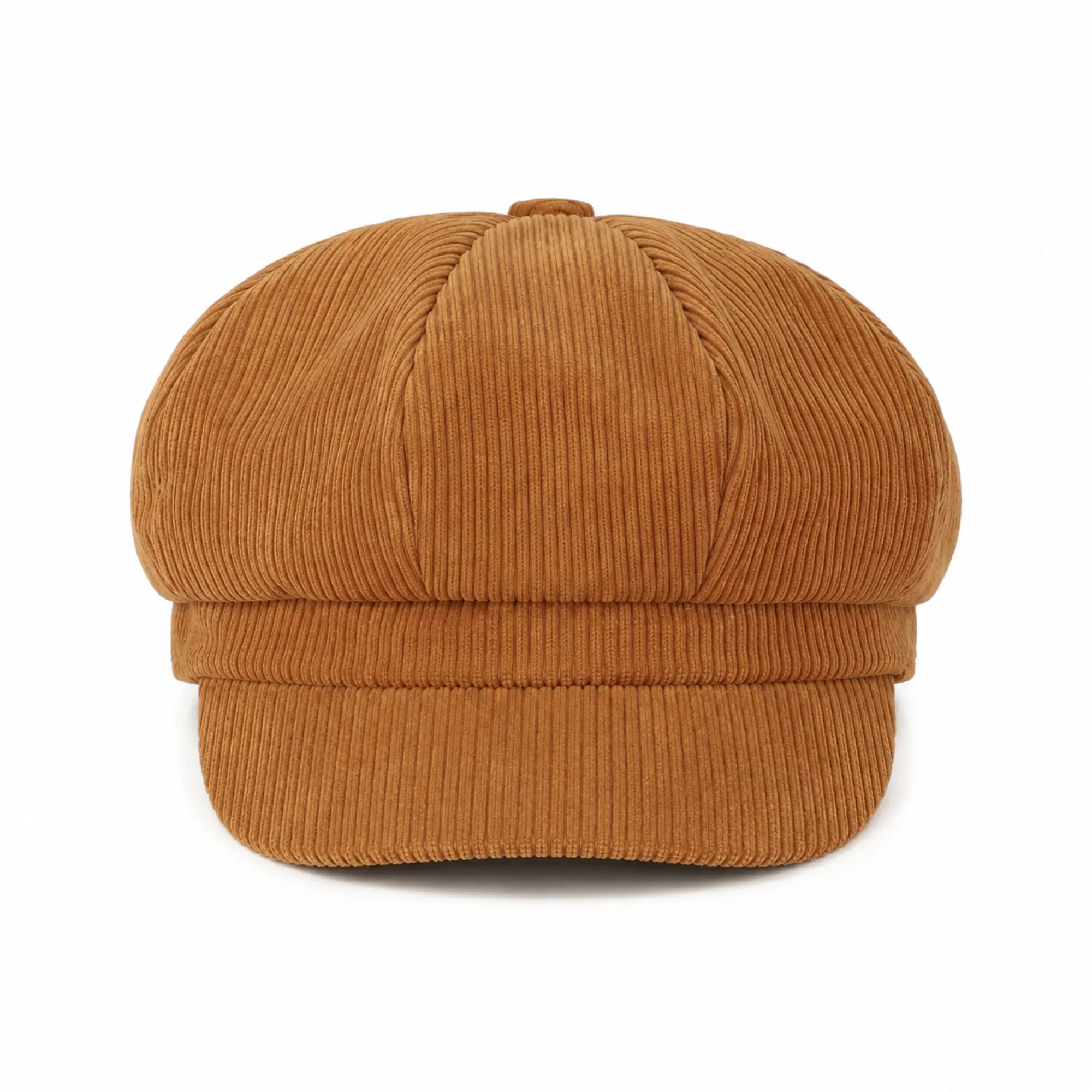 Corduroy Newsboy Cap Vintage Baker Boy Cabbie Hat with Short Brim sold by Anna-Kaci product image thumbnail 4