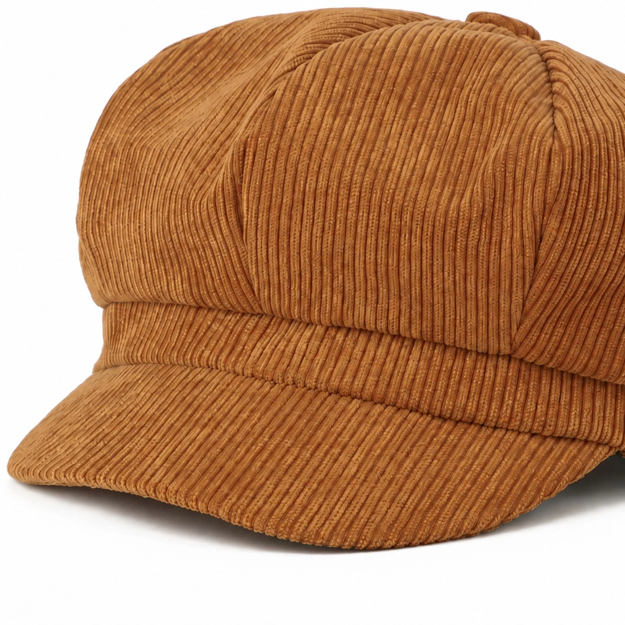 Corduroy Newsboy Cap Vintage Baker Boy Cabbie Hat with Short Brim sold by Anna-Kaci product image thumbnail 5