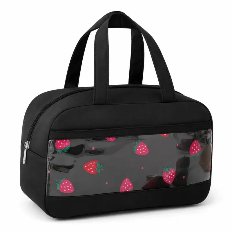 Fruit Print Insulated Lunch Bag Large Capacity Waterproof Lunch Tote for Work School made by Anna-Kaci