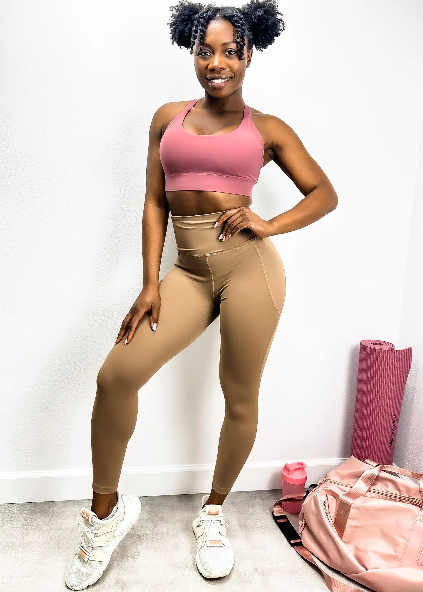 Soft Buttery High Waisted Fitness Leggings with Pockets sold by Anna-Kaci product image thumbnail 3