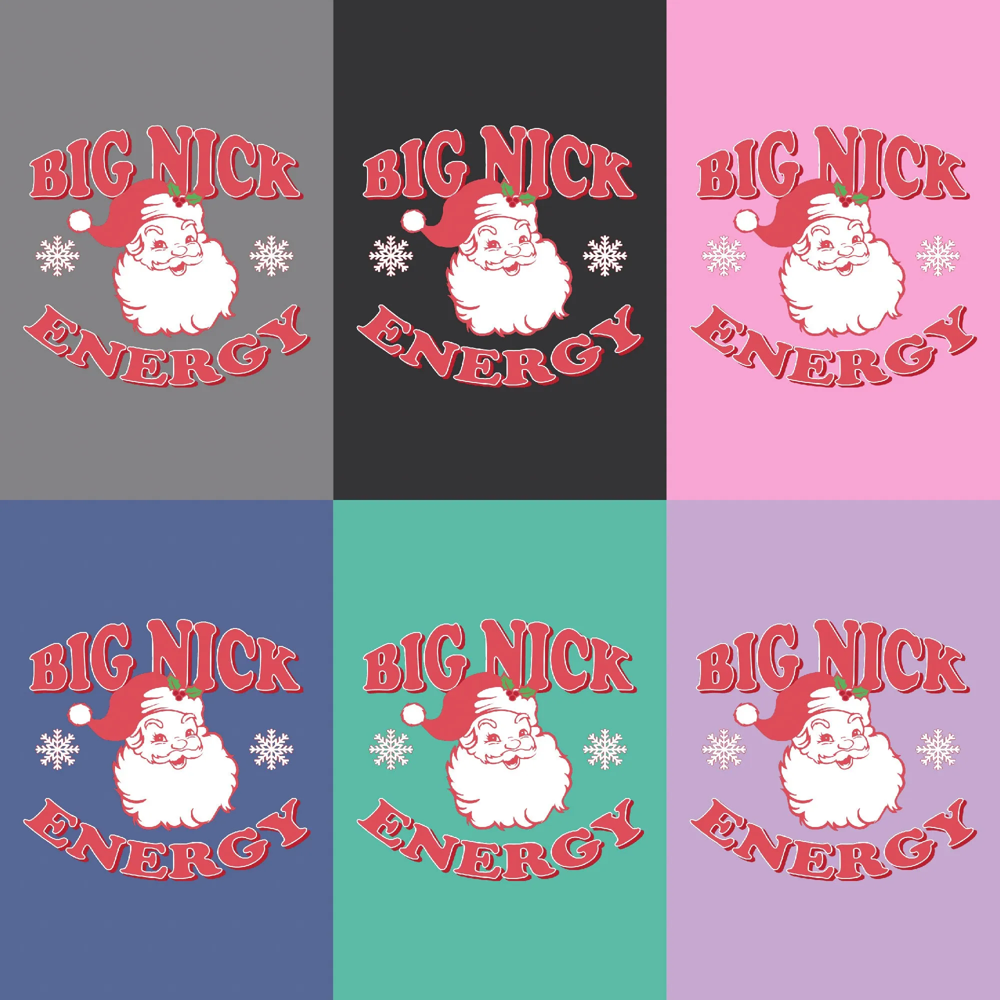 Big Nick Energy Holiday T-shirt sold by Anna-Kaci product image thumbnail 3