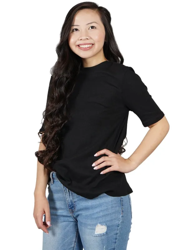 Basic Short Sleeve Casual T-Shirt sold by Anna-Kaci