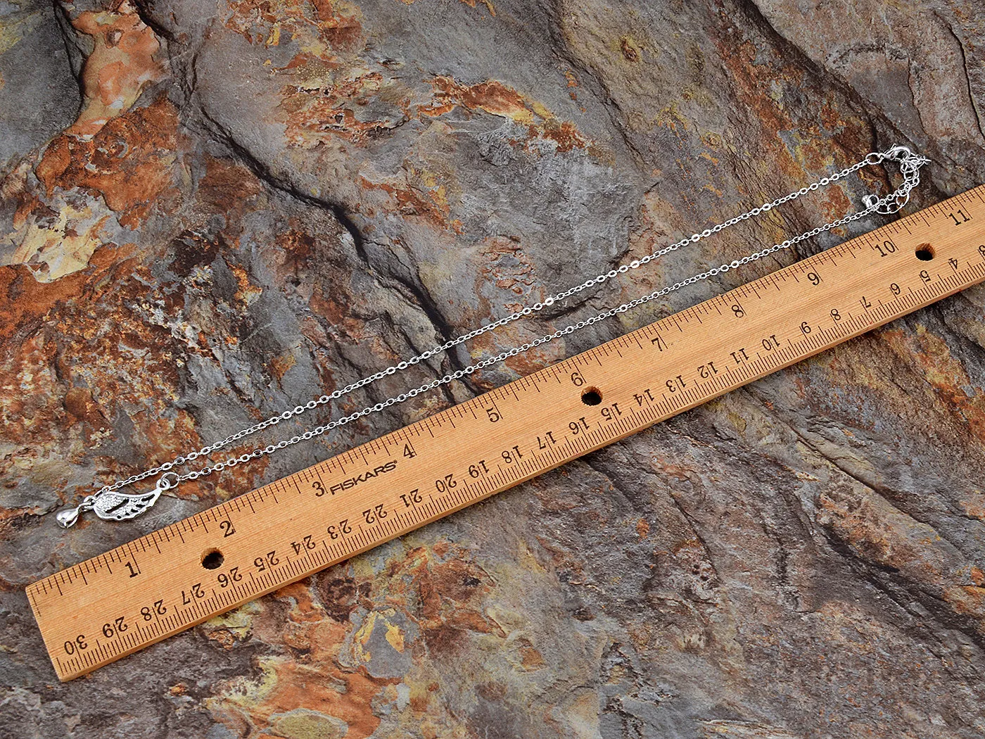 Swarovski Crystal Amethyst Elements Swan Wing Necklace sold by Anna-Kaci product image thumbnail 3