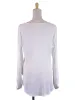 Lush Free Spirit Front Patch Detail Woven Long Sleeves Chiffon Boho Blouses Top sold by Anna-Kaci