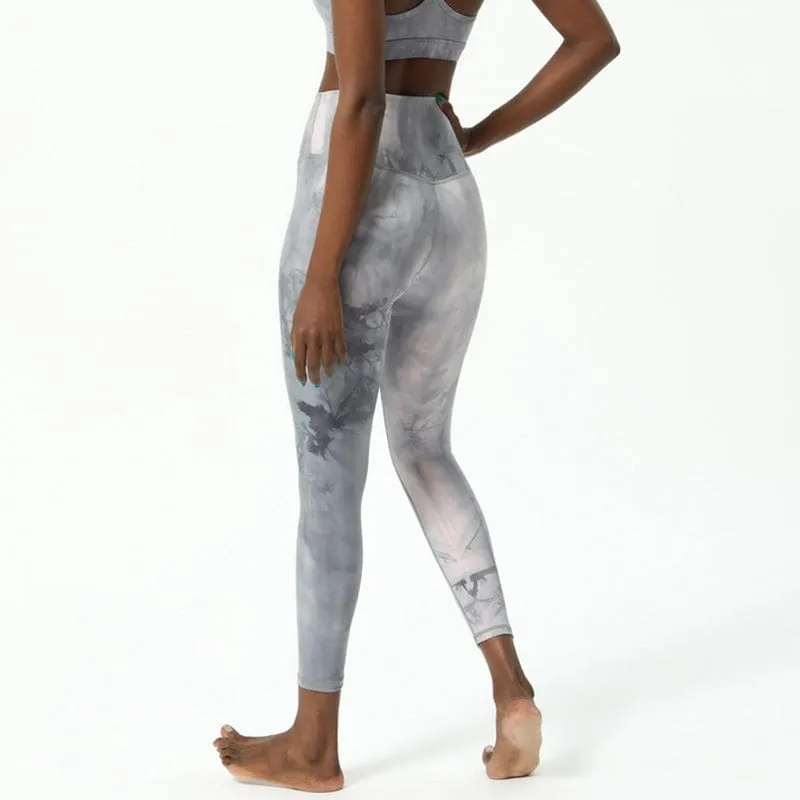 High Waisted Tie-Dye Leggings sold by Anna-Kaci product image thumbnail 2