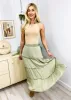 Maxi Bohemian Layered Skirt sold by Anna-Kaci