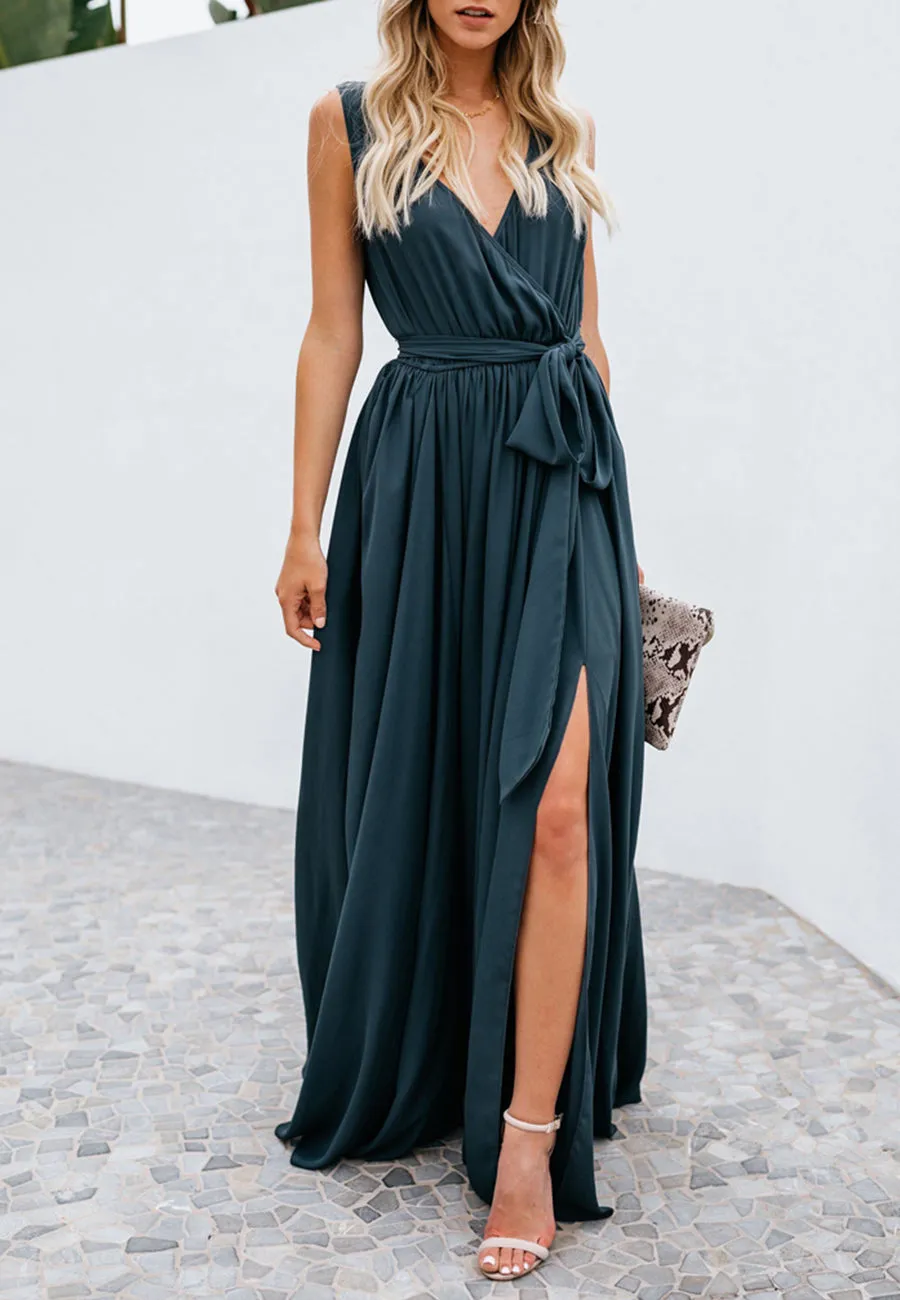 Summer Flow Tie Waist Dress sold by Anna-Kaci product image thumbnail 2