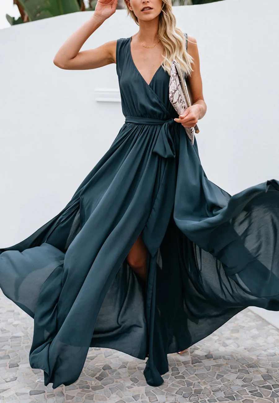 Summer Flow Tie Waist Dress sold by Anna-Kaci product image thumbnail 4