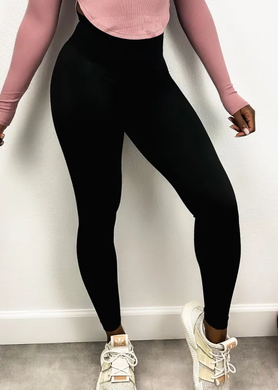 High Waisted Butt Lifting Leggings sold by Anna-Kaci