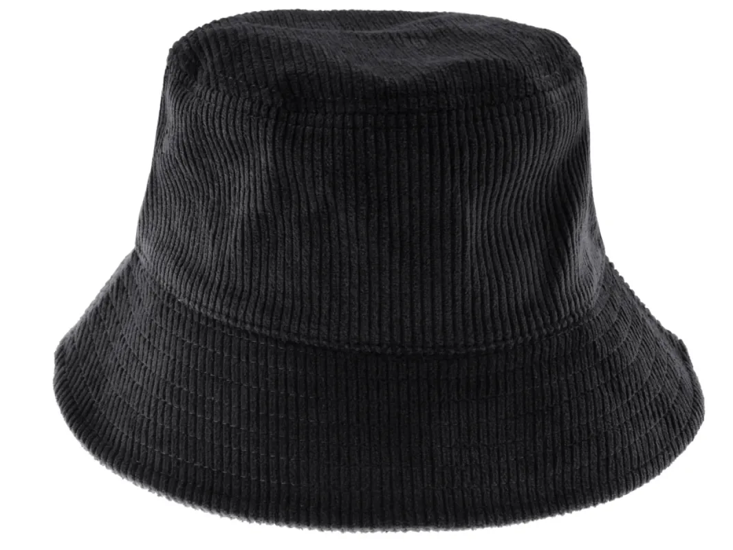 Anna-Kaci Corduroy Bucket Hat Lightweight Casual Solid Color Unisex Cotton Fishing Hat sold by Anna-Kaci