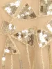 Sequin Evening Deco Shawl Cape sold by Anna-Kaci