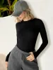 Anna-Kaci Women's Ribbed Long Sleeve Crew Neck Top sold by Anna-Kaci