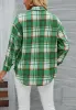 Plaid Pattern Textured Button Shirt sold by Anna-Kaci