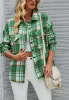 Plaid Pattern Textured Button Shirt sold by Anna-Kaci