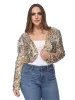 Plus Size Sequin Bolero sold by Anna-Kaci