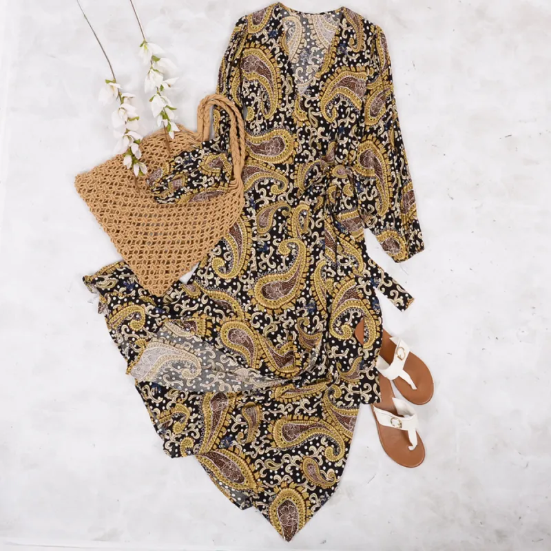 It's a Wrap Boho Dress sold by Anna-Kaci