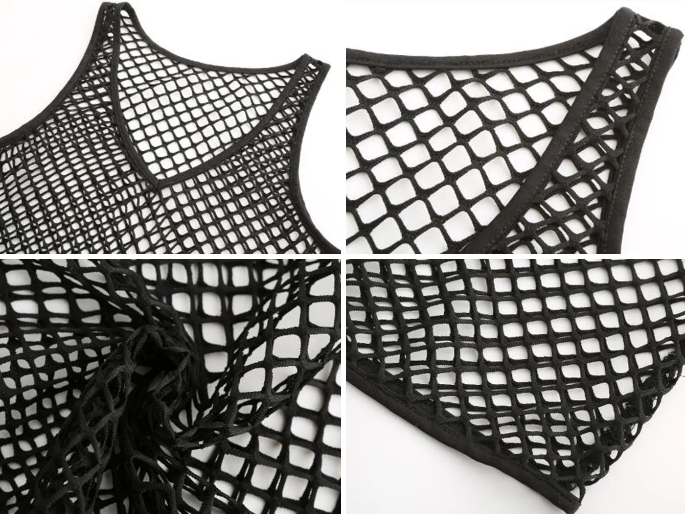 See through Bikini Beach Cover up Tunic sold by Anna-Kaci product image thumbnail 5