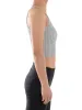 Anna-Kaci Slim Non-Restrictive Stretch Spaghetti Strap Ribbed Knit Crop Tank Top sold by Anna-Kaci