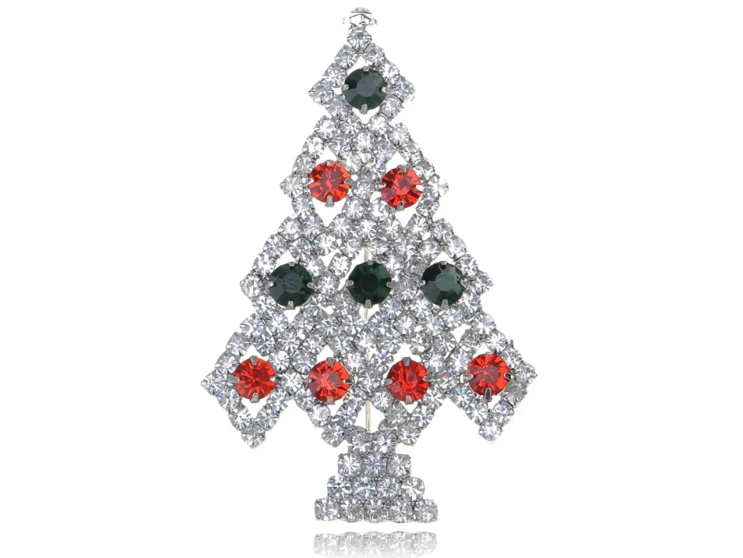 Reproduced Holiday Christmas Tree Pin Brooch sold by Anna-Kaci