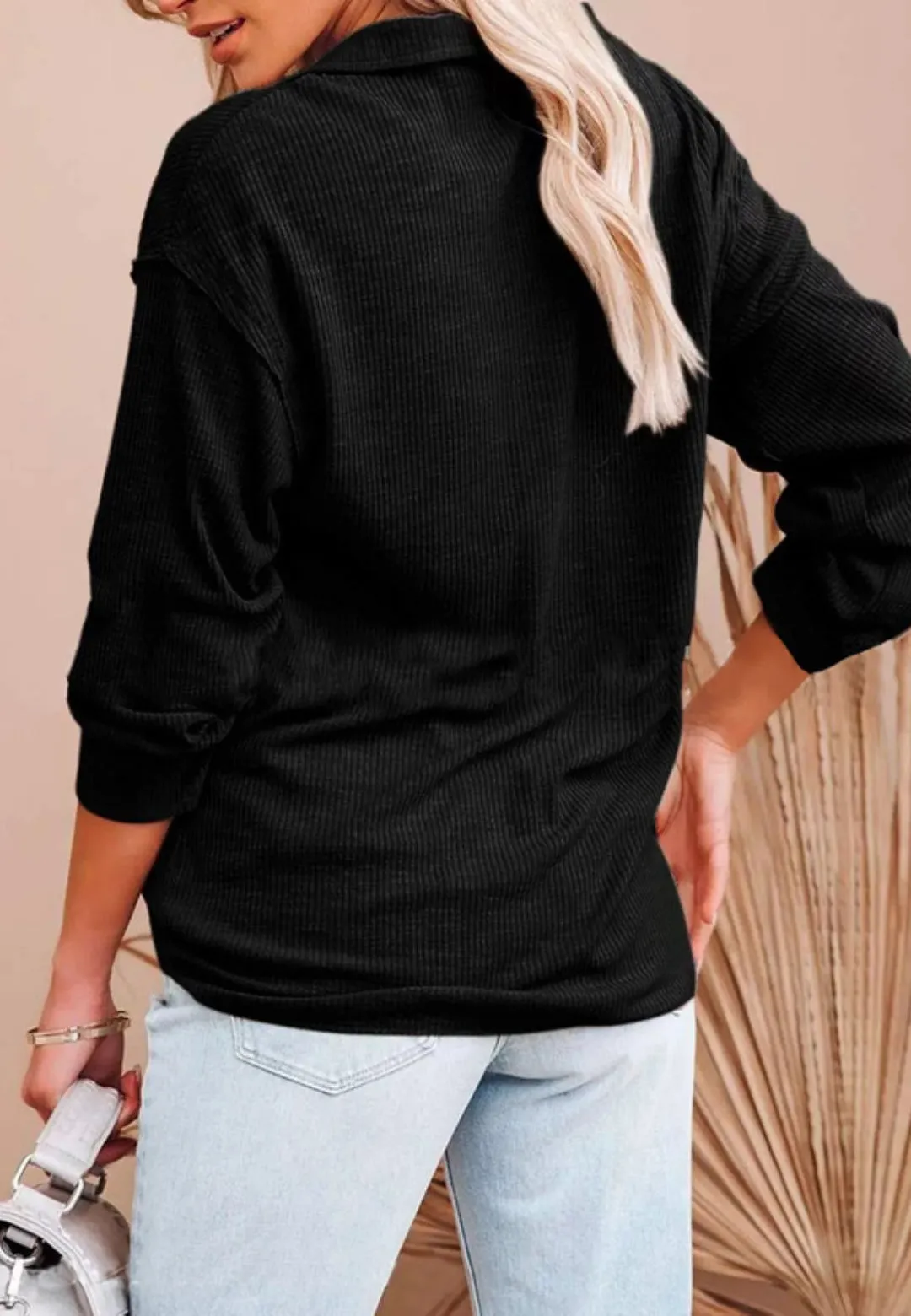 Collared Button Down Top sold by Anna-Kaci product image thumbnail 3