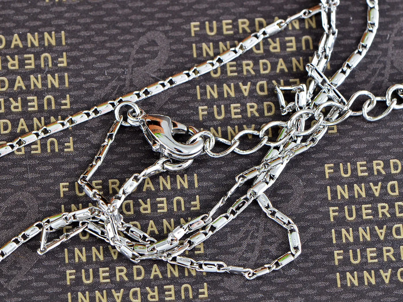 Swarovski Crystal Blue Milk Opal Zircon Bead Spotlights Dangle Necklace Jewelry sold by Anna-Kaci product image thumbnail 4