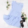 Tiered Ruffle Sleeve Tunic Dress sold by Anna-Kaci