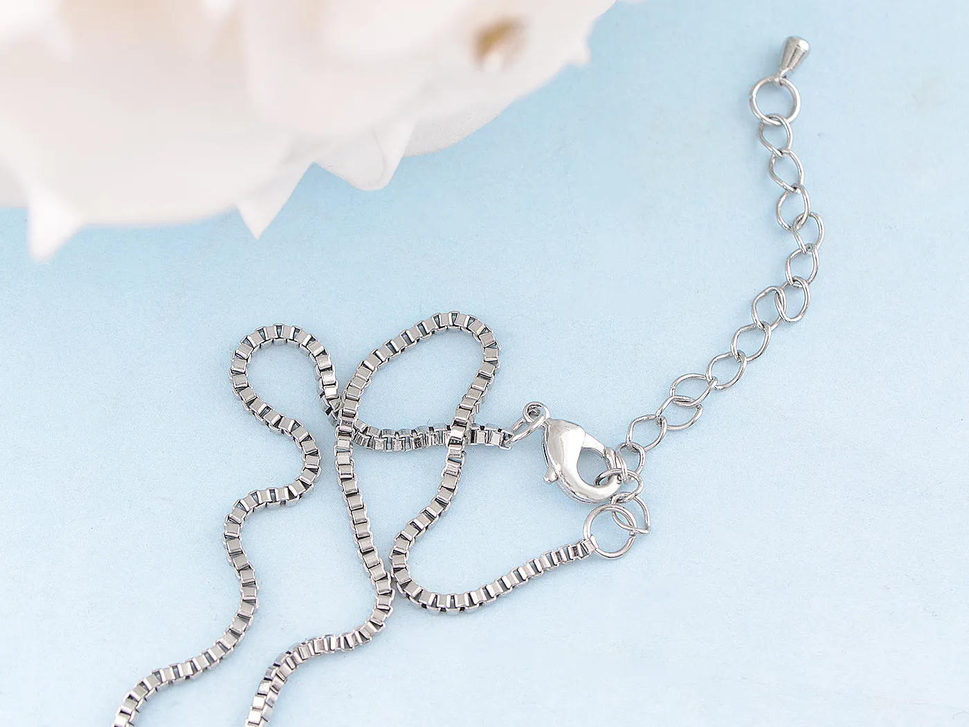 Swarovski Crystal Element Encrusted Classic Bow Pendant Necklace sold by Anna-Kaci product image thumbnail 4