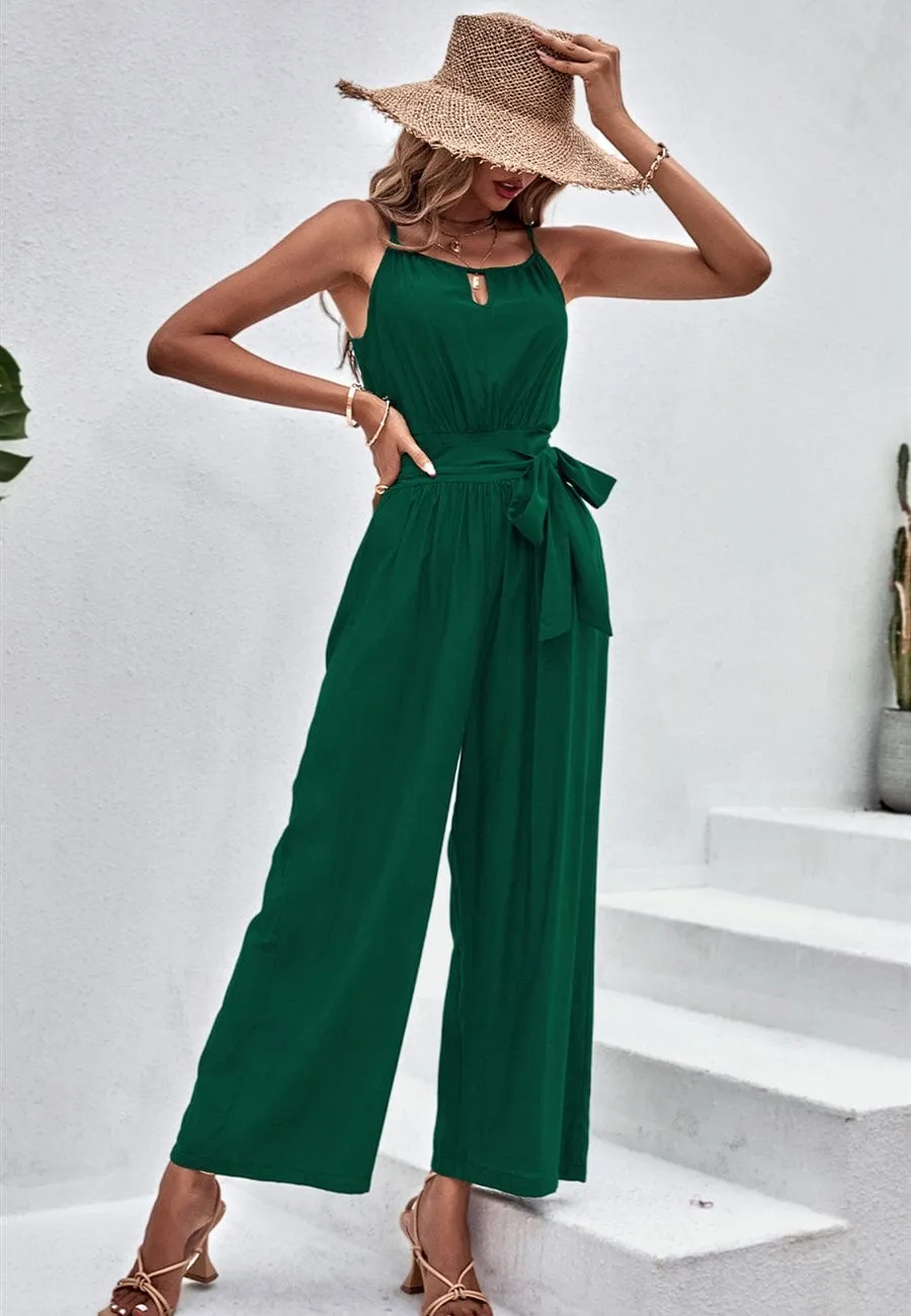 Cutout Front Sleeveless Jumpsuit sold by Anna-Kaci product image thumbnail 4