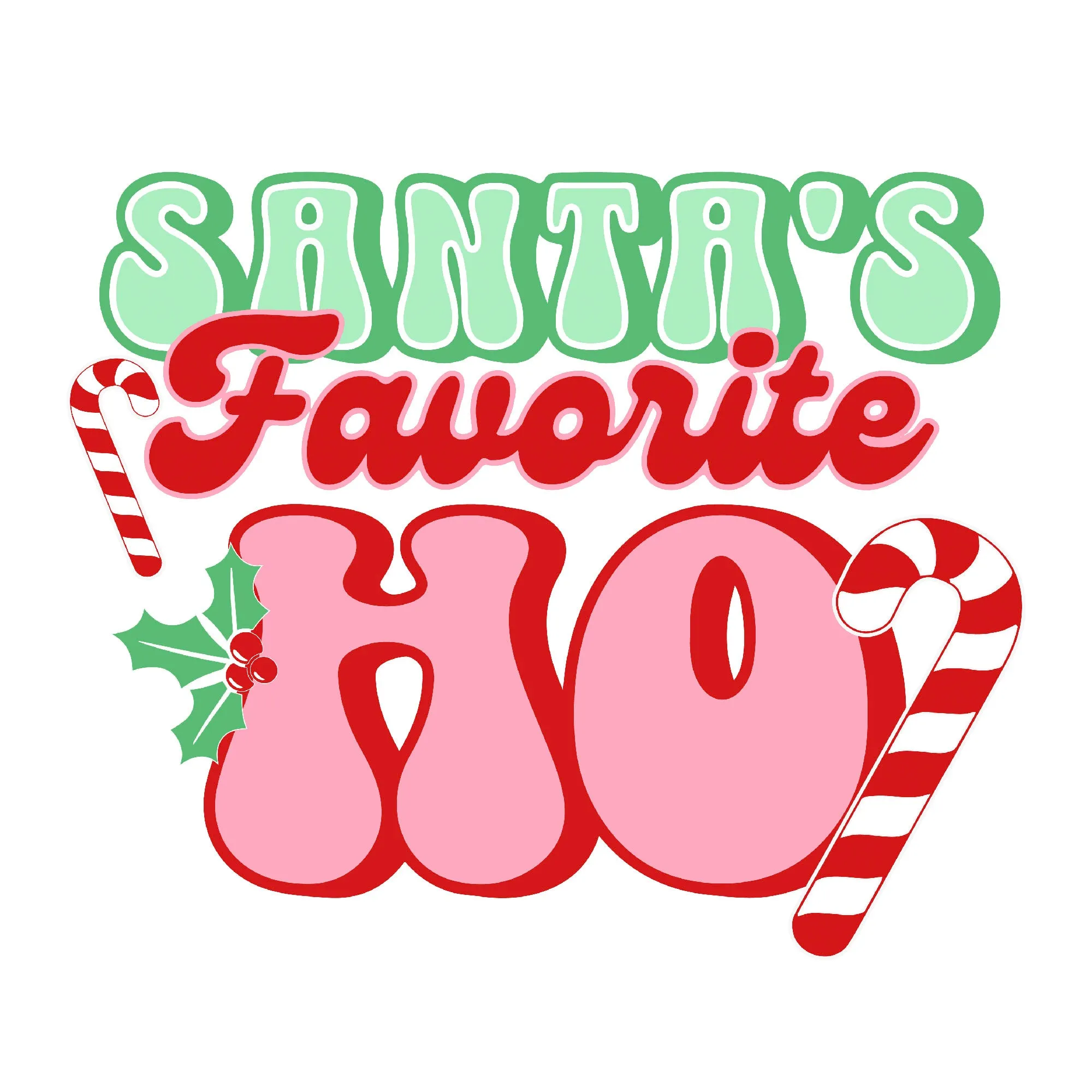 Joyful and Playful: Santa's Preferred Ho Tee sold by Anna-Kaci product image thumbnail 2