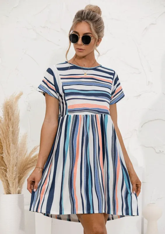 Striped Tunic Dress sold by Anna-Kaci
