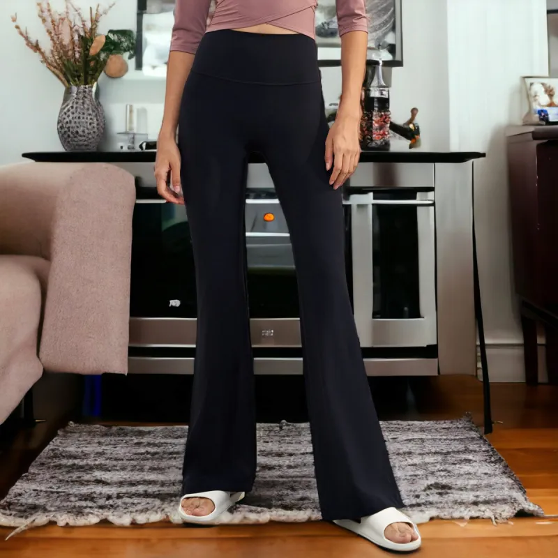 High Waist Classic Flared Leggings sold by Anna-Kaci