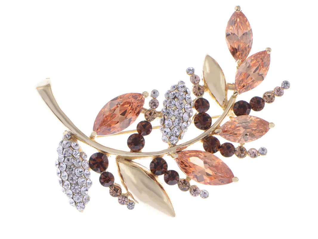 Swarovski Crystal Shine Pink Fat Dragonfly Brooch Pin sold by Anna-Kaci