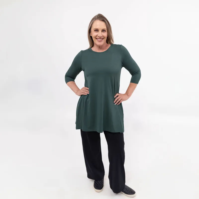 Whisper 3/4 Top sold by Any Age Activewear