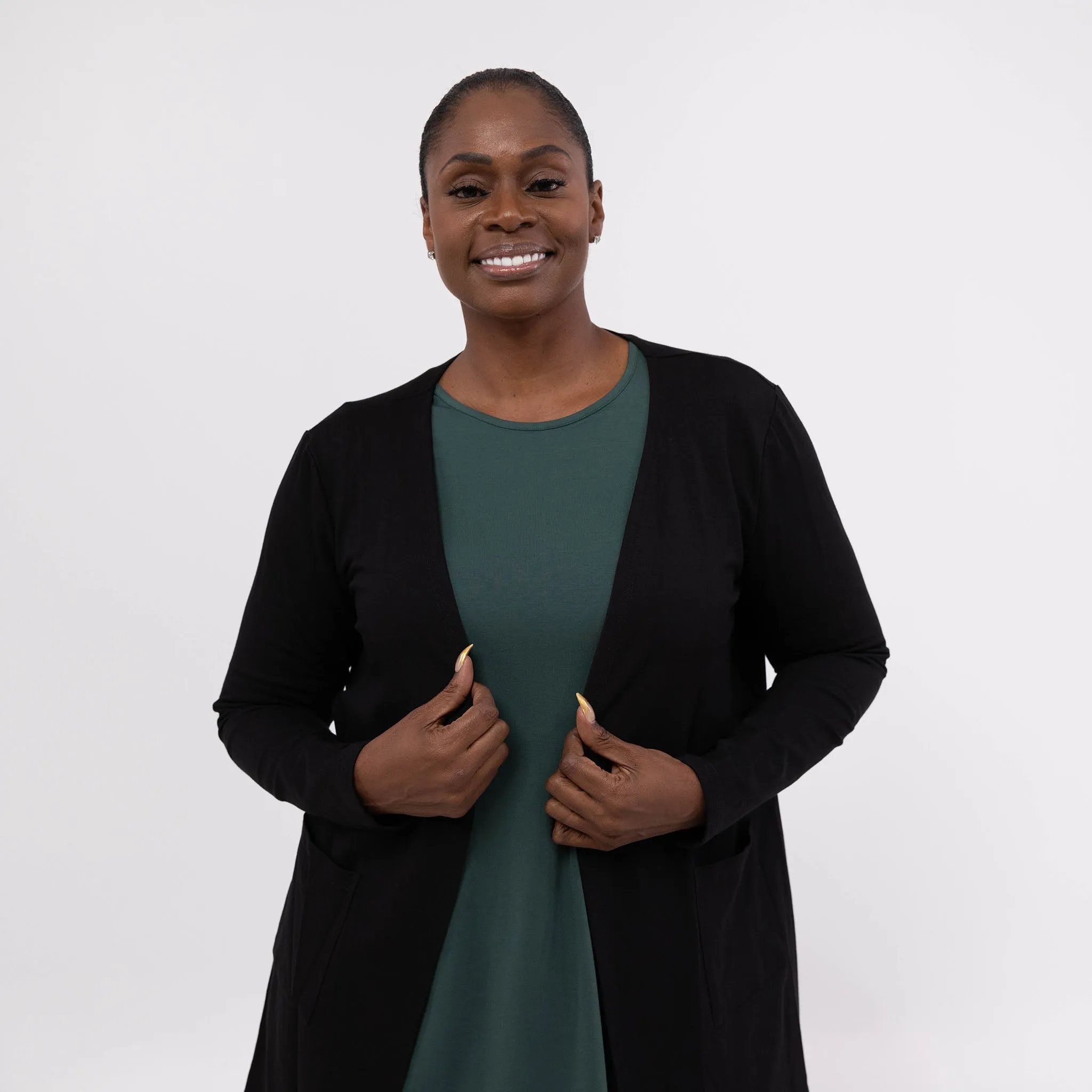 Graceful Cardigan sold by Any Age Activewear product image thumbnail 4