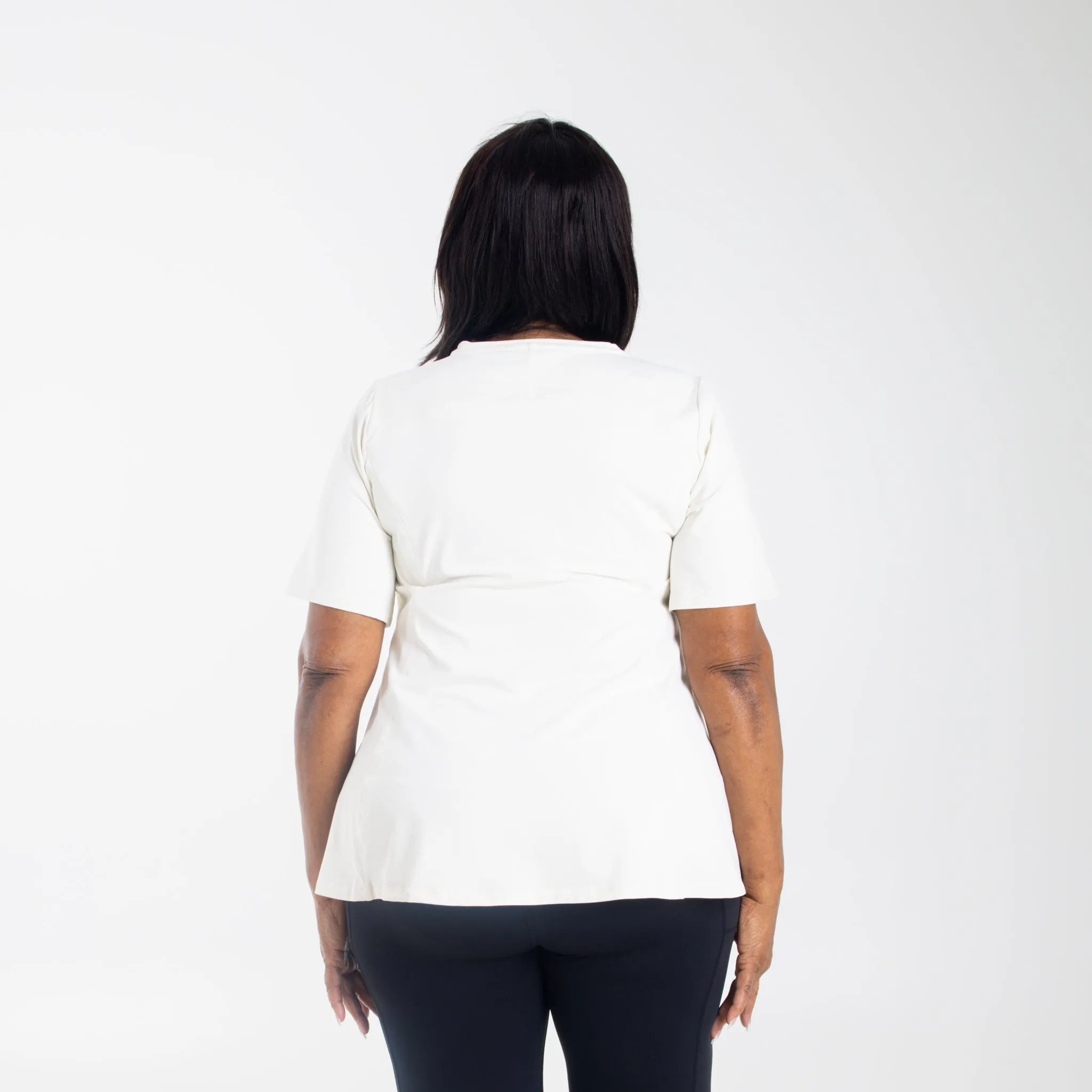 A.M.T. Flowy Tee sold by Any Age Activewear product image thumbnail 2