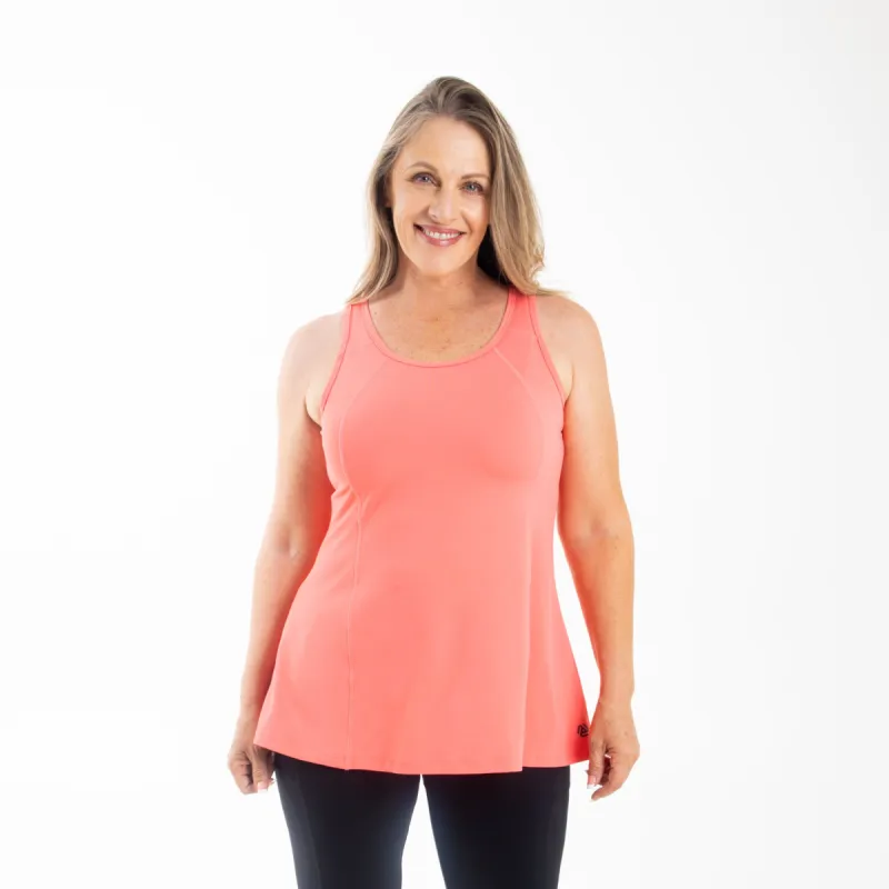 Anti-Muffin-Top Flowy Tank Top (Free) sold by Any Age Activewear