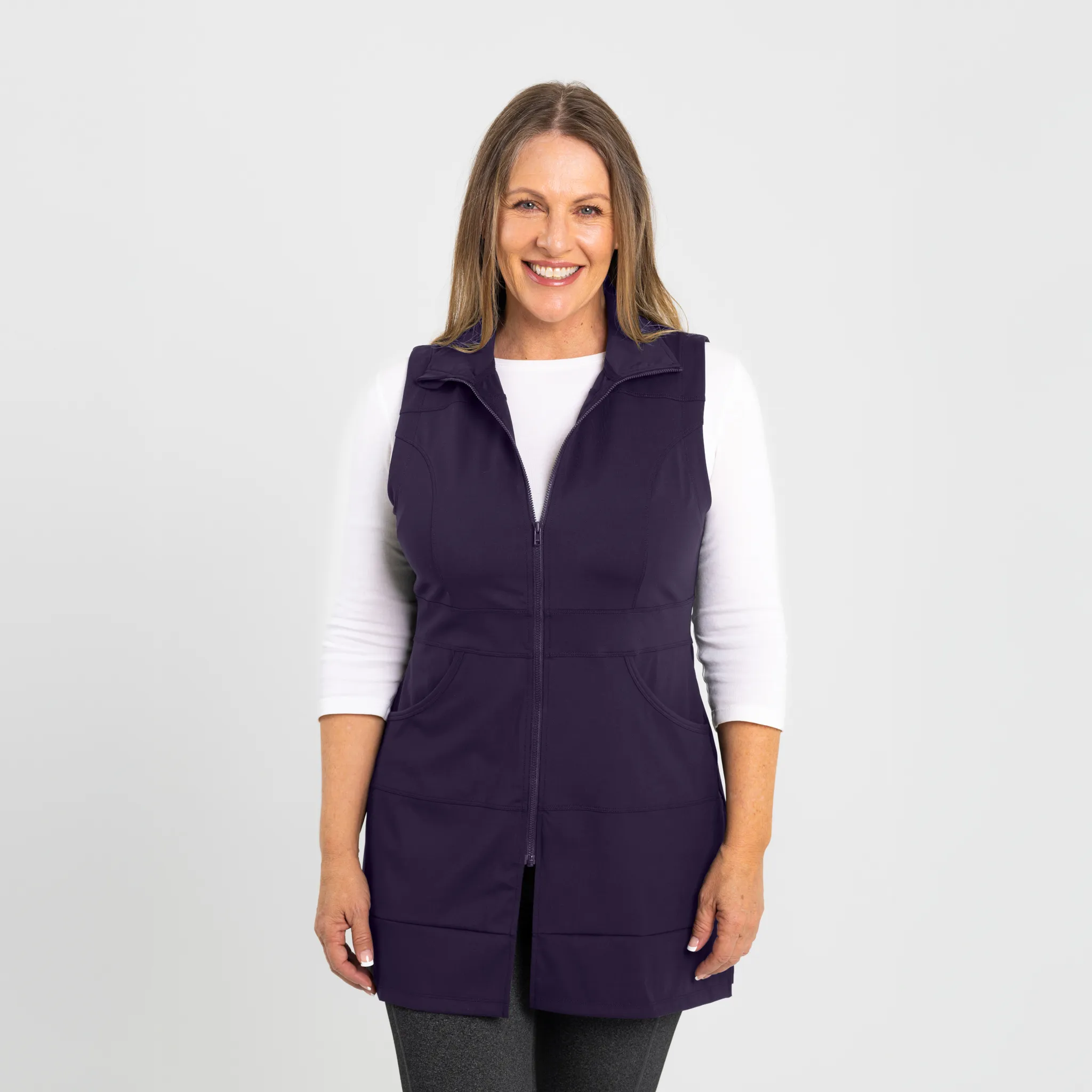 Carefree Long Vest sold by Any Age Activewear product image thumbnail 4