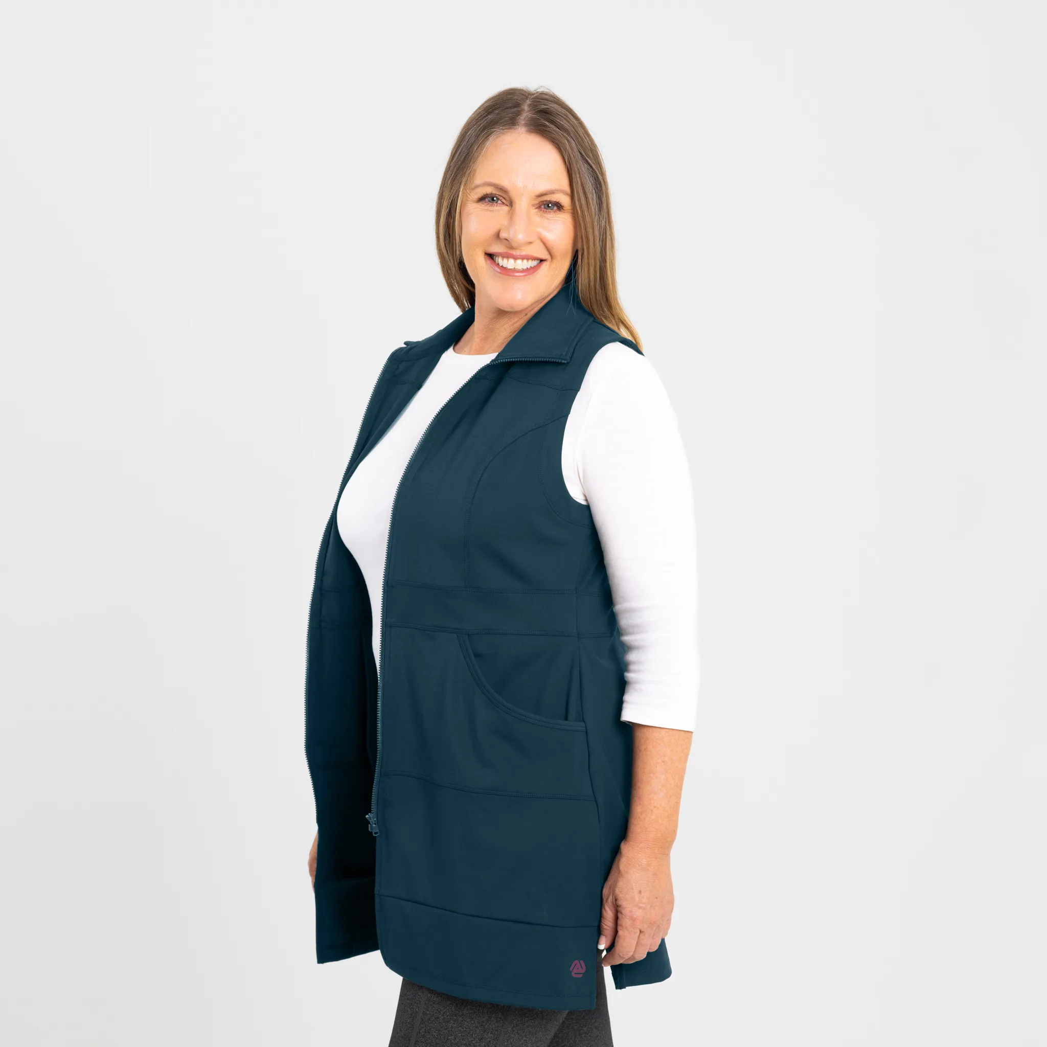 Carefree Long Vest sold by Any Age Activewear product image thumbnail 5