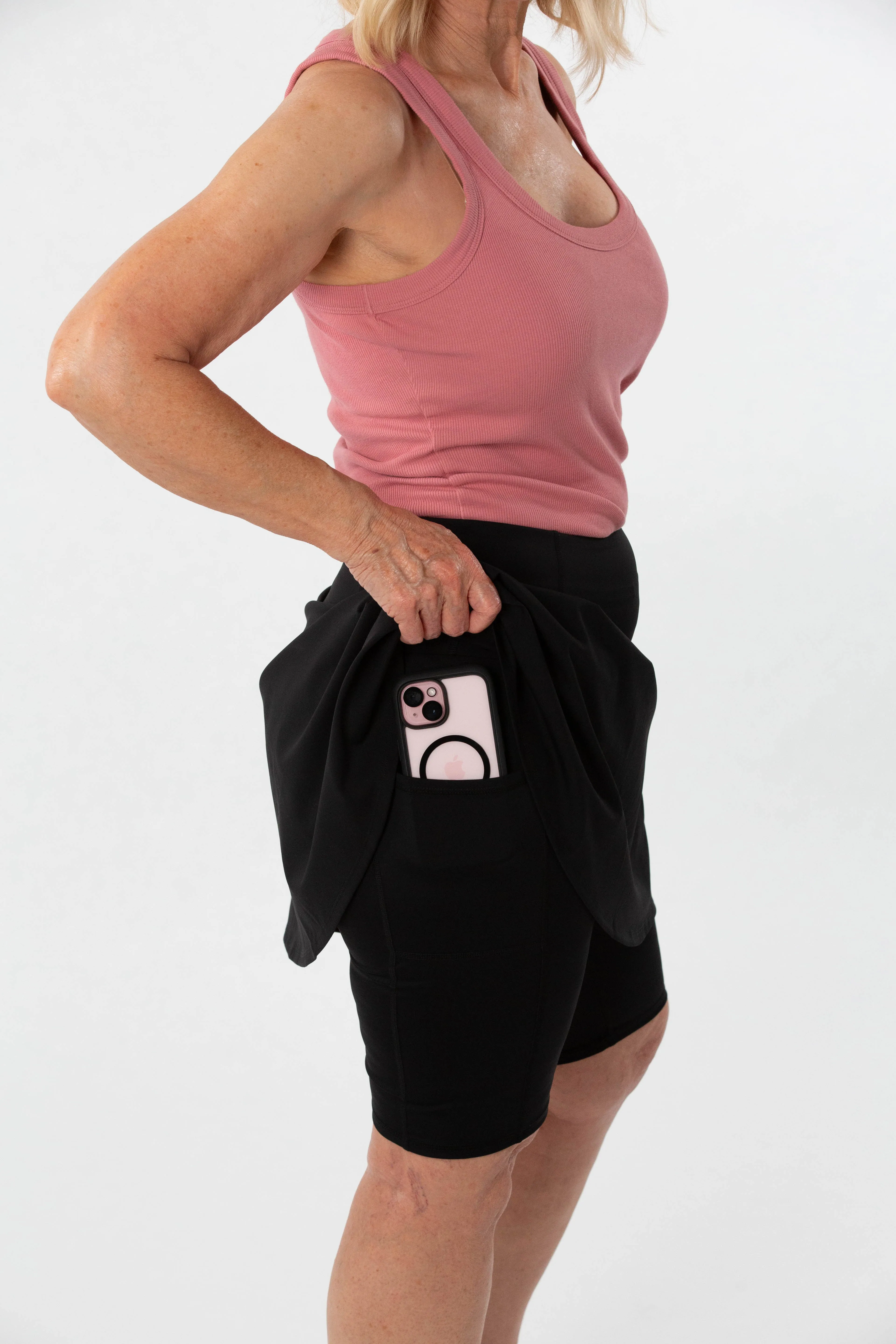 18" Aria Skort w/Pockets sold by Any Age Activewear product image thumbnail 4