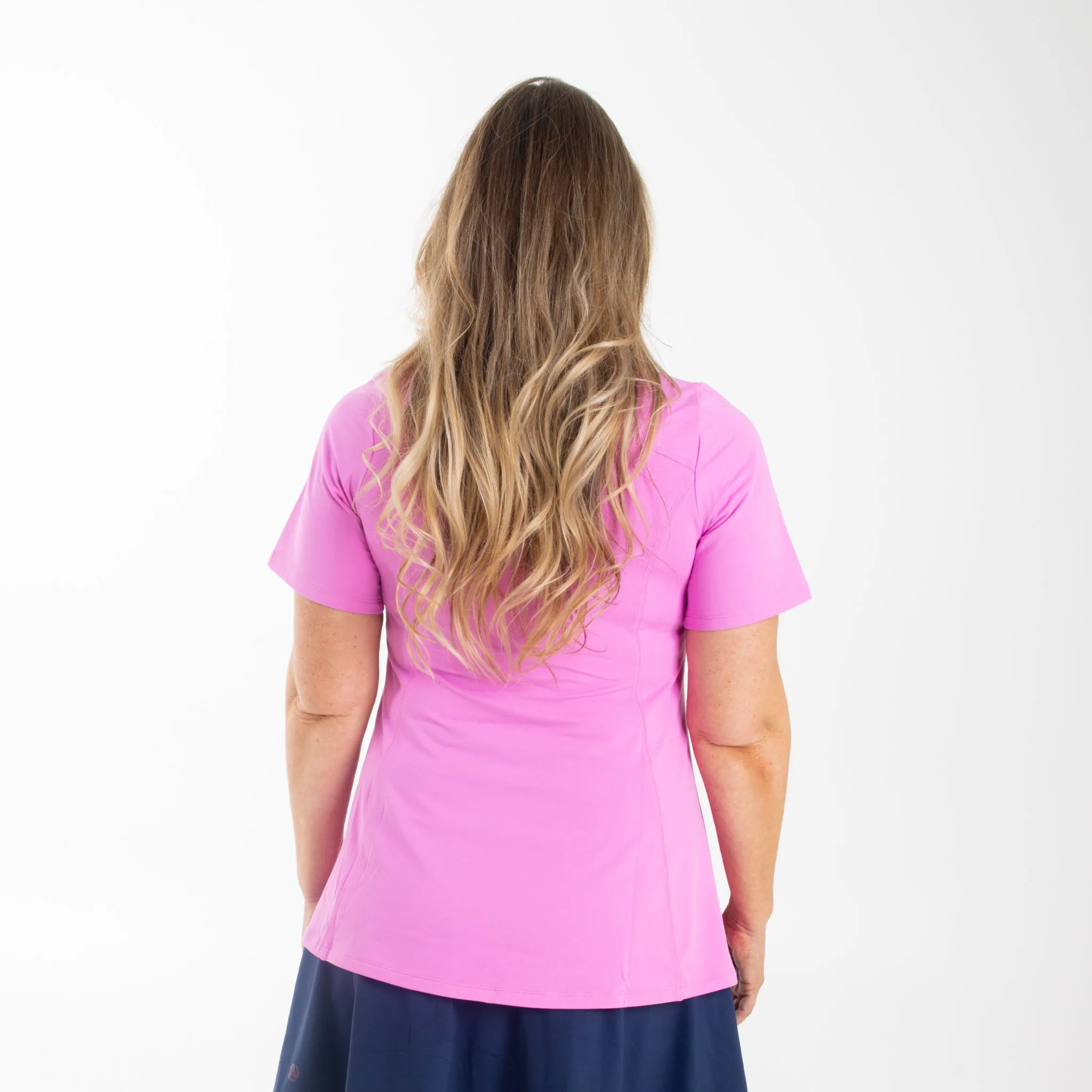 Anti-Muffin-Top Flowy Tee (2024 Edition) sold by Any Age Activewear product image thumbnail 3