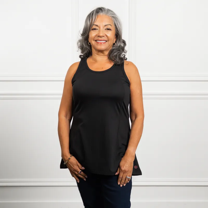 Anti-Muffin-Top Flowy Tank Top (2024 Edition) sold by Any Age Activewear