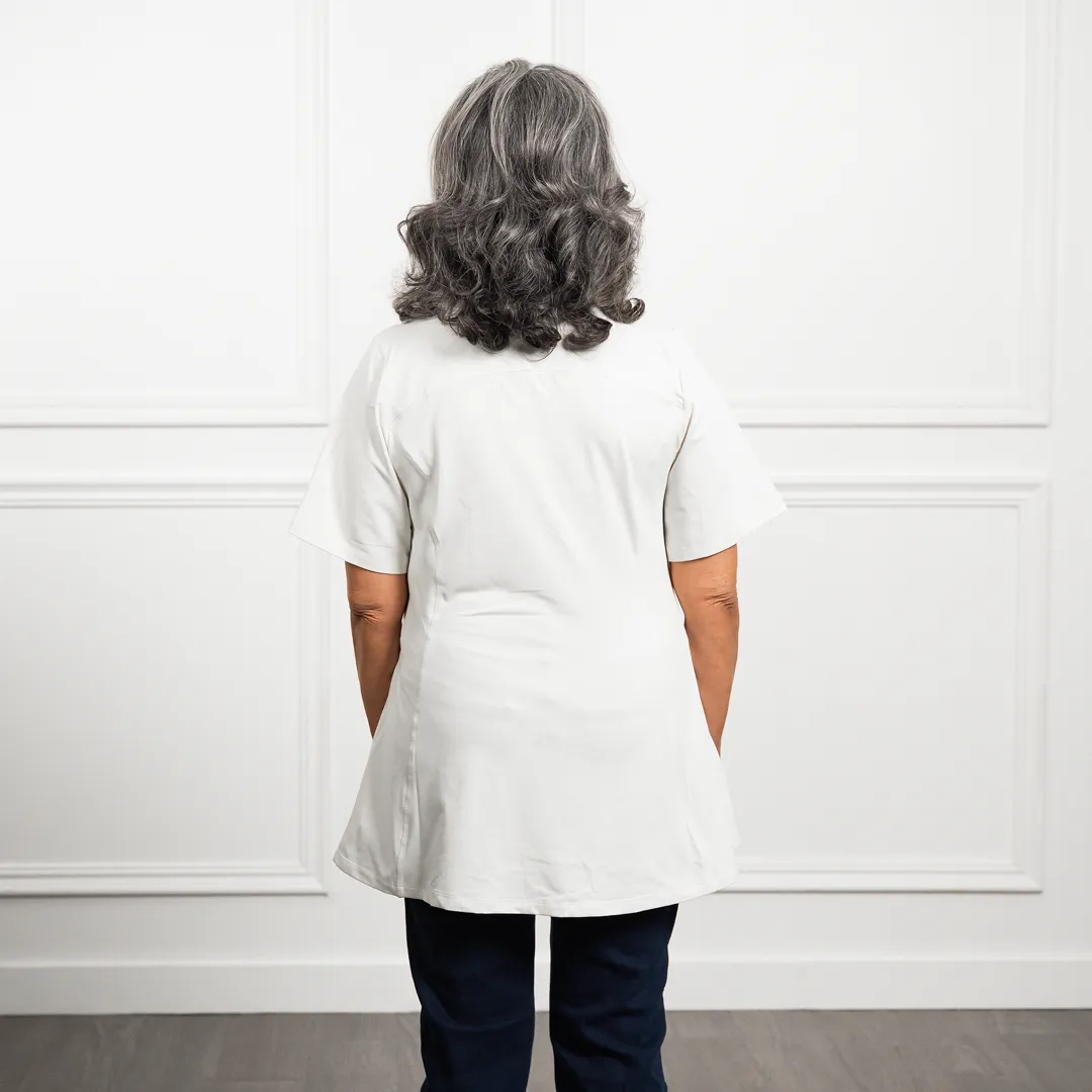 Anti-Muffin-Top Flowy Tee (SL-CTL) sold by Any Age Activewear product image thumbnail 3