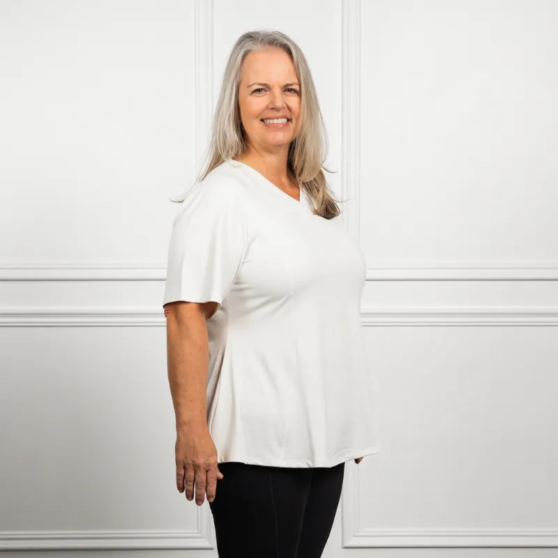 Anti-Muffin-Top Flowy Tee (3-Pack) made by Any Age Activewear