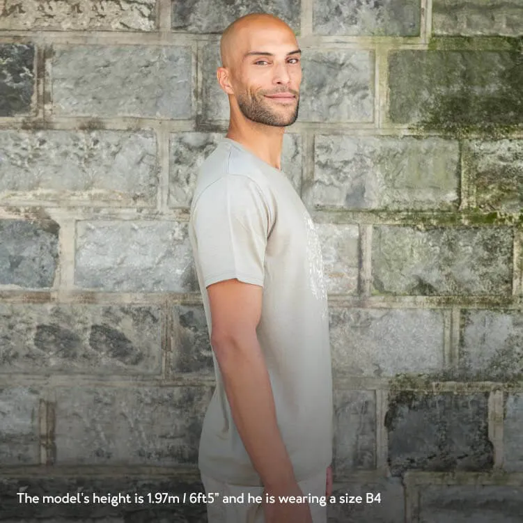 10 Year Anniversary T shirt - Portugal Khaki sold by Baabuk product image thumbnail 3