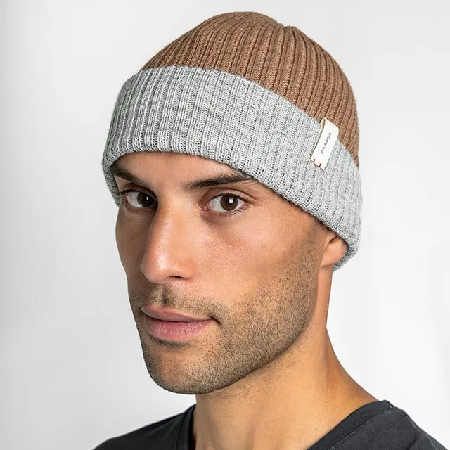 Alpaca Beanies - Reversible Camel sold by Baabuk product image thumbnail 2
