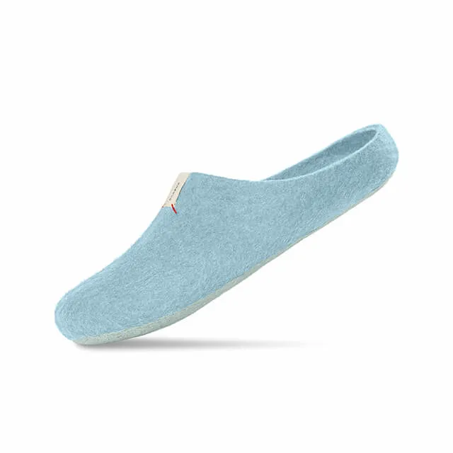Kanga Slippers - Light Blue sold by Baabuk