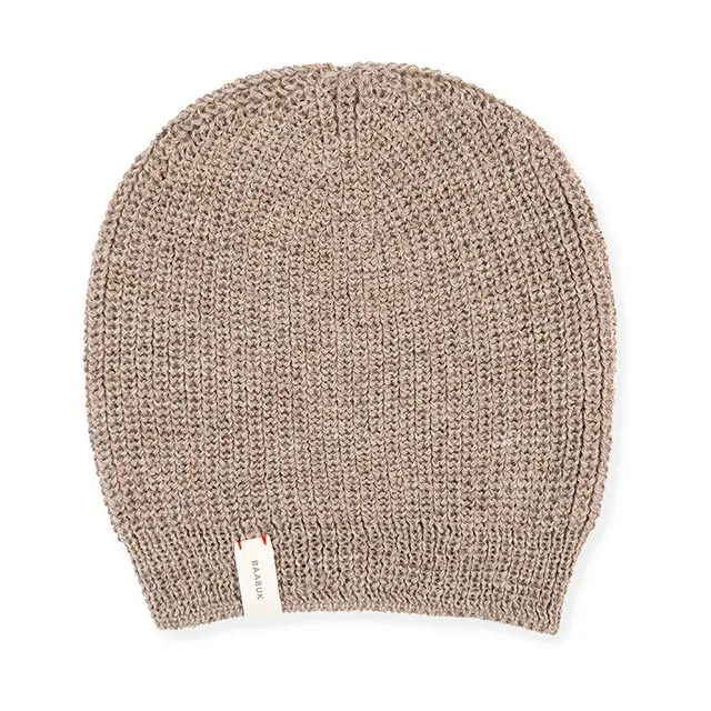 Alpaca Beanies - Taupe Brown sold by Baabuk
