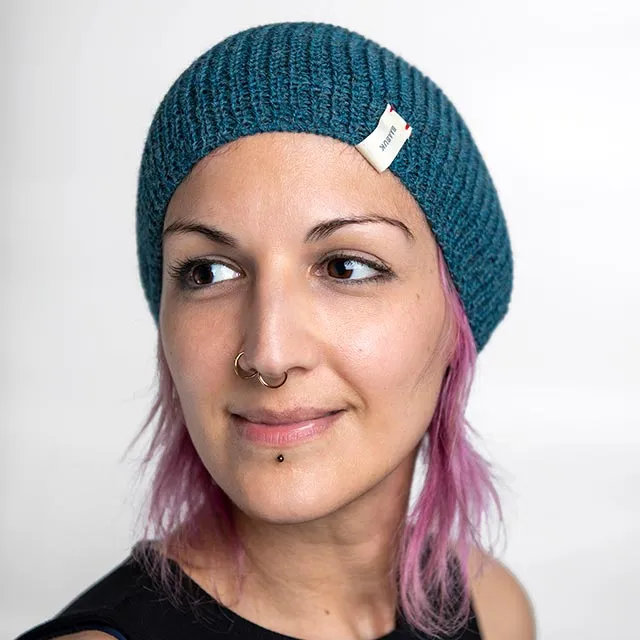 Alpaca Beanies - Steel Blue sold by Baabuk product image thumbnail 3